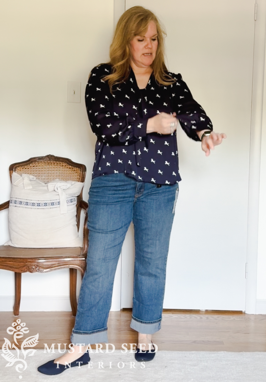 Walmart Free Assembly Fall 2024 Favorites | mid-size try-on | miss mustard seed